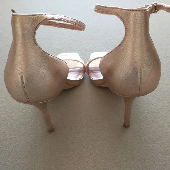 Dolce Vita size 7 rose gold metallic stiletto heels - Picture 7 of 11